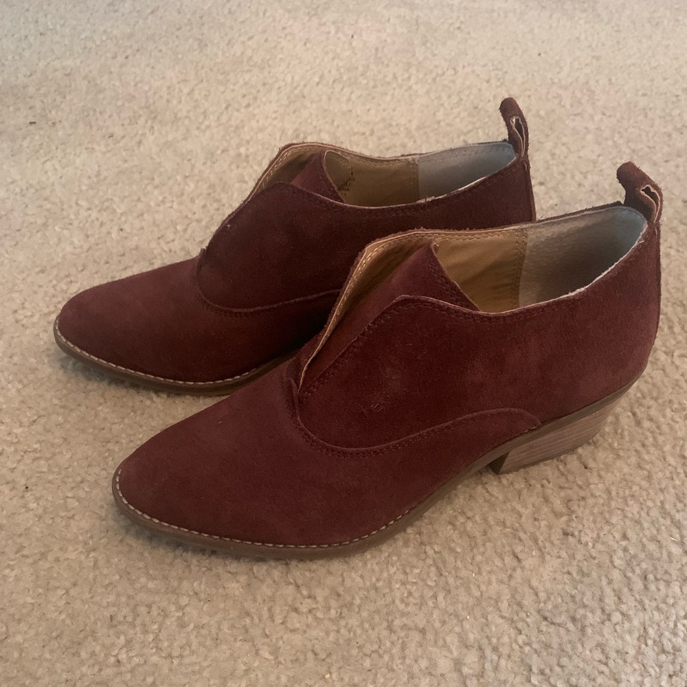 Lucky Brand Fimberly Suede Ankle Bootie 7.5